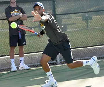 Men's Tennis Wins Doubles Point But Falters In Singles, Losing 5-2 To Grand Canyon Image