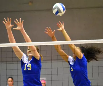Volleyball Falls To UC Santa Barbara, 25-19, 25-13 And 25-12 Image