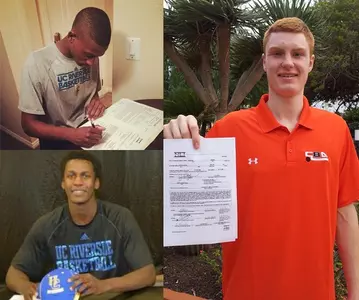 2015-16 Men's Basketball NLI Signings Rwahwire Sylvester Dijkstra