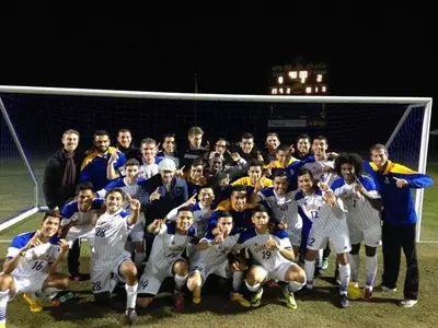 2014 Men's Soccer Team South Division Champions