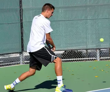 Michael Carella Snags Men's Tennis Lone Point In, 6-1 Loss To UC Santa Barbara Image