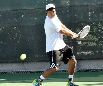 Men's Tennis Plays at the SRC for the First Time in Two Years, Drops Match, 5-2 Image