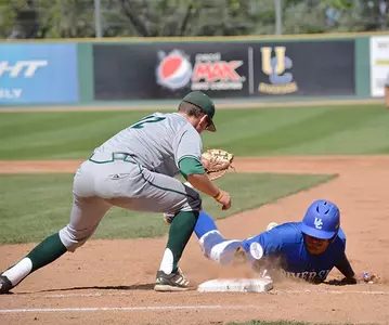 Thomas Walker Diving Back To First Base