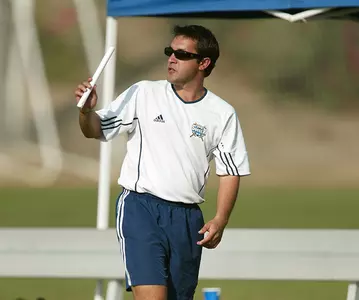 Junior Gonzalez Coaching Sideline