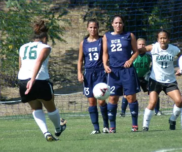 Women's Soccer Drops 2-0 Decision To Cal Poly In Home FInale Image
