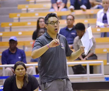 Coaches' Corner: Assistant Volleyball Coach Eric Ballelos Image