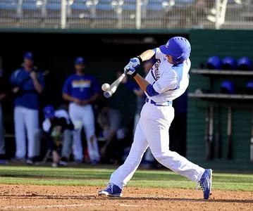 Baseball Can't Complete Sweep As Cal Poly Secures, 6-4, Come-From-Behind Victory Image