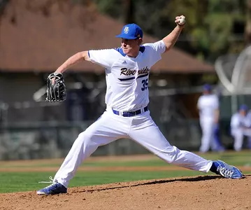 Sprague Scatters Four Hits In Seven Innings As Baseball Wins Opener 3-1 Image