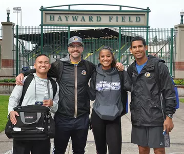 Tayler Fleming, Raffy, Dan Newell, Nate Browne at NCAA Championship