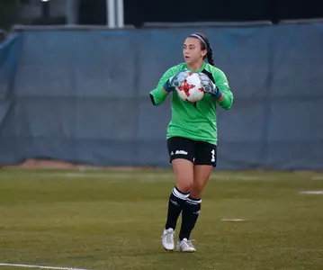 Alanna Guzman Holding Ball