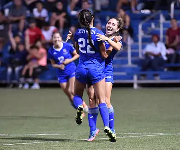 Quinley Quezada Ashley Webb Celebrating Goal