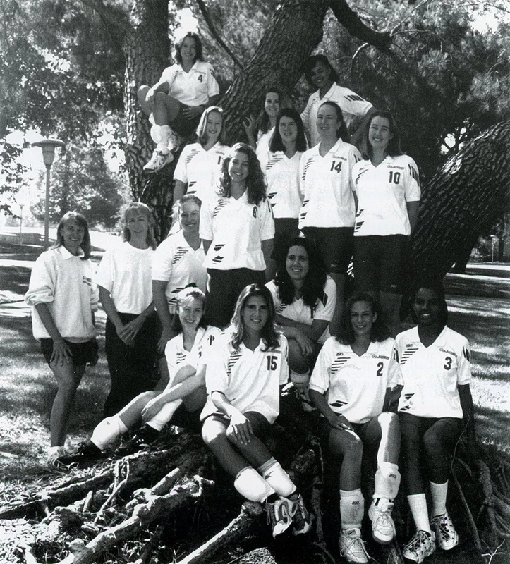 1996 Volleyball Team Photo