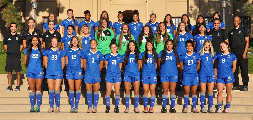2017 Women's Soccer Team Photo