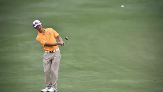 Sam He chip shot 2018