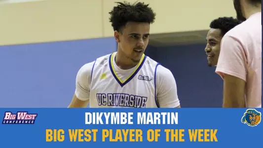 Dikymbe Martin Athlete of the Week