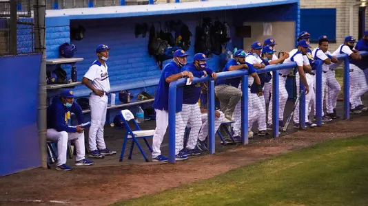 Team in dugout