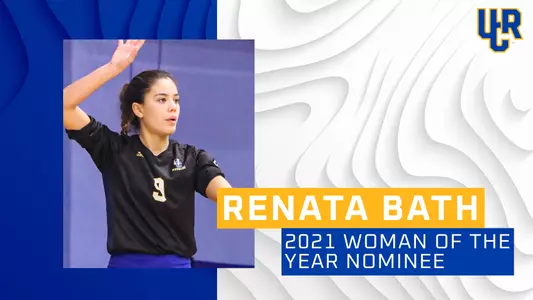 Bath graduated UCR with honors prior to her nomination as NCAA Woman of the Year.