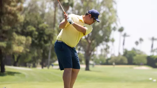 Josh Hu at 2023 Big West Championship