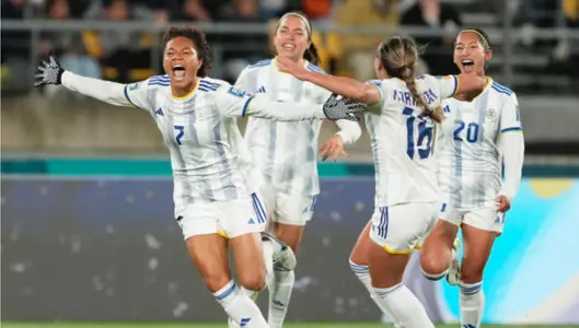 Quinley Quezada with Filipino National Team