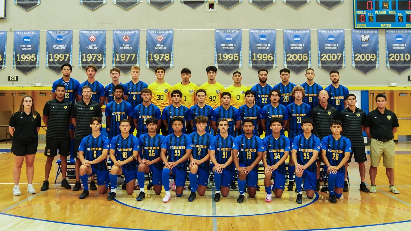 Men's Soccer Team Photo