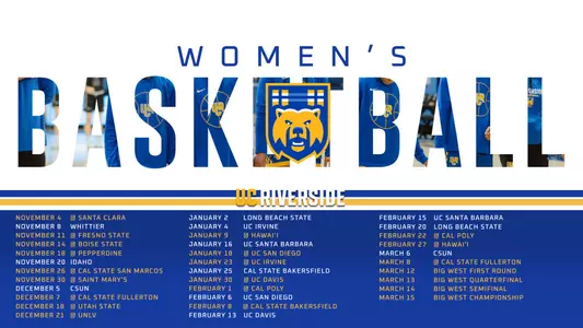 WBB Schedule 2425