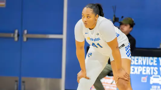 Bria Shine against Cal Poly