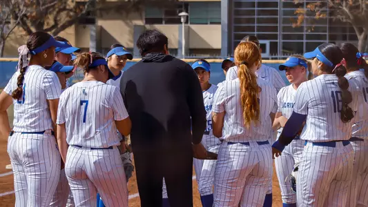 Softball Team Huddle