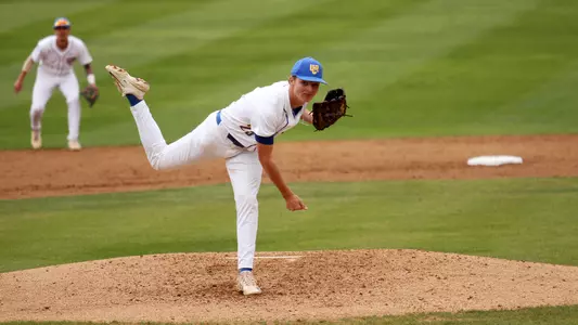 Kurt Marton pitches against Utah