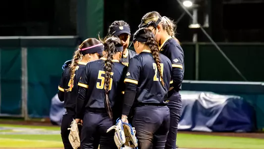 Softball Team Huddle