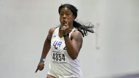 Olivia McIntosh-Adams runs for UC Riverside Track & Field at the 2025 UW Invite in Seattle, Washington