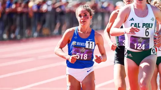 The Big West Conference Track and Field Championships were held at the Miller and Capriotti Athletics Complex on the Campus of Cal Poly in San Luis Obispo, CA Photo by Owen Main 5/11/24