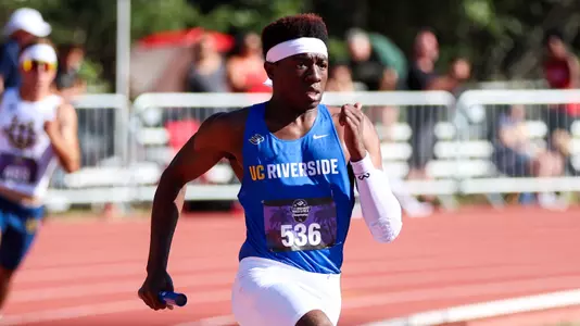 The Big West Conference Track and Field Championships were held at the Miller and Capriotti Athletics Complex on the Campus of Cal Poly in San Luis Obispo, CA Photo by Owen Main 5/11/24