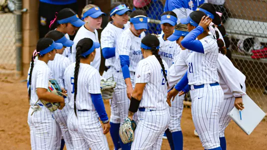 Softball Team Huddle
