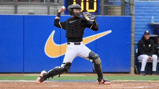 Davis Whittle behind the plate vs UCSD