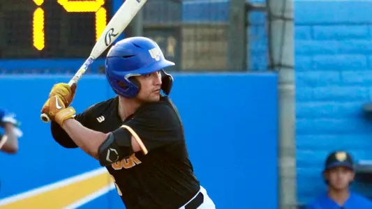 Jacob Badawi at bat vs SDSU Game 2
