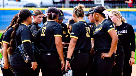 Softball Team Huddle