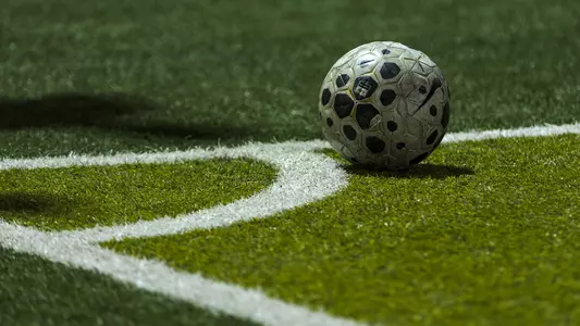 Soccer ball on the field