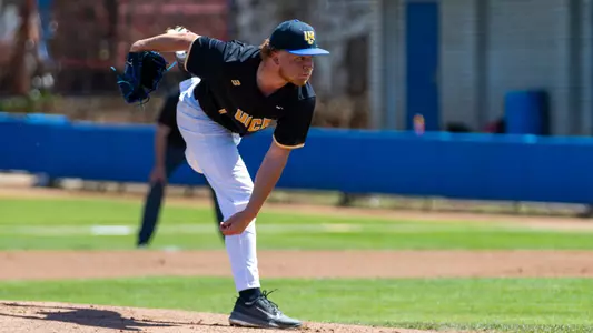 Jack Becker on the mound