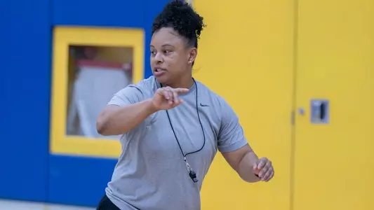 Natasha Smith at practice