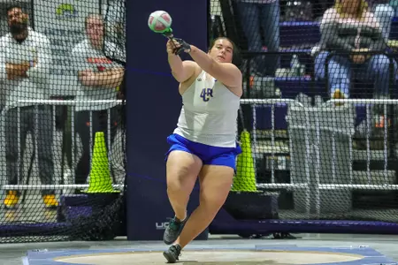 Addy Hackett at the 2026 MPSF Indoor Track & Field Championships