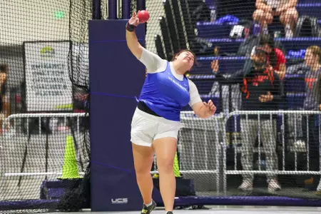 Camryn Alo at the 2026 MPSF Indoor Track & Field Championships