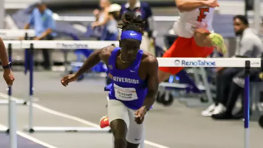 Arthur Celestine Jr. at the 2026 MPSF Indoor Track & Field Championships