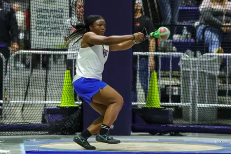 Gabriella Colon-Gipson at the 2026 MPSF Indoor Track & Field Championships