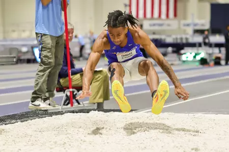 Kyan Thomas at the 2026 MPSF Indoor Track & Field Championships