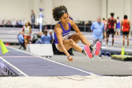 Melanie Ceballos at the 2026 MPSF Indoor Track & Field Championships