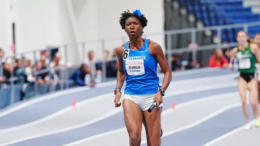 Ray Olukoju at the 2026 MPSF Indoor Track & Field Championships