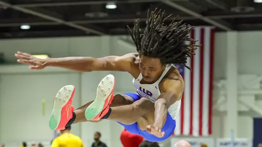 ZeShaun Daley at the 2026 MPSF Indoor Track & Field Championships
