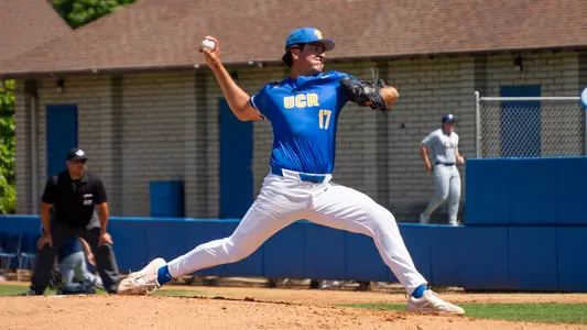 Adrian Blanchet on the mound against CBU