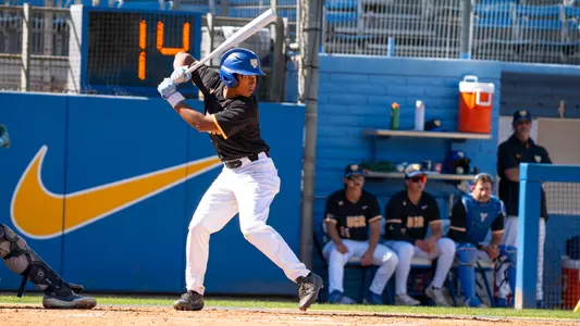 Miles Scott at bat