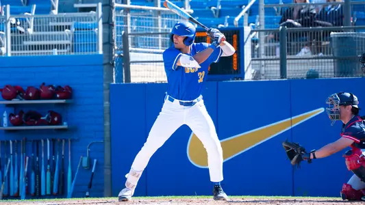 Jaxon Byrd at bat